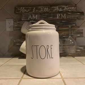 Rae Dunn STORE Canister
